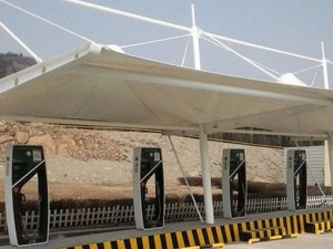 膜結(jié)構(gòu)充電樁